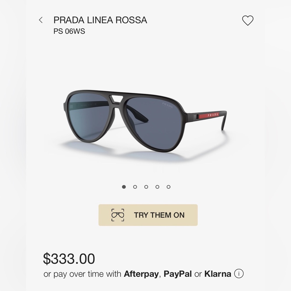Prada Sunglasses + Case